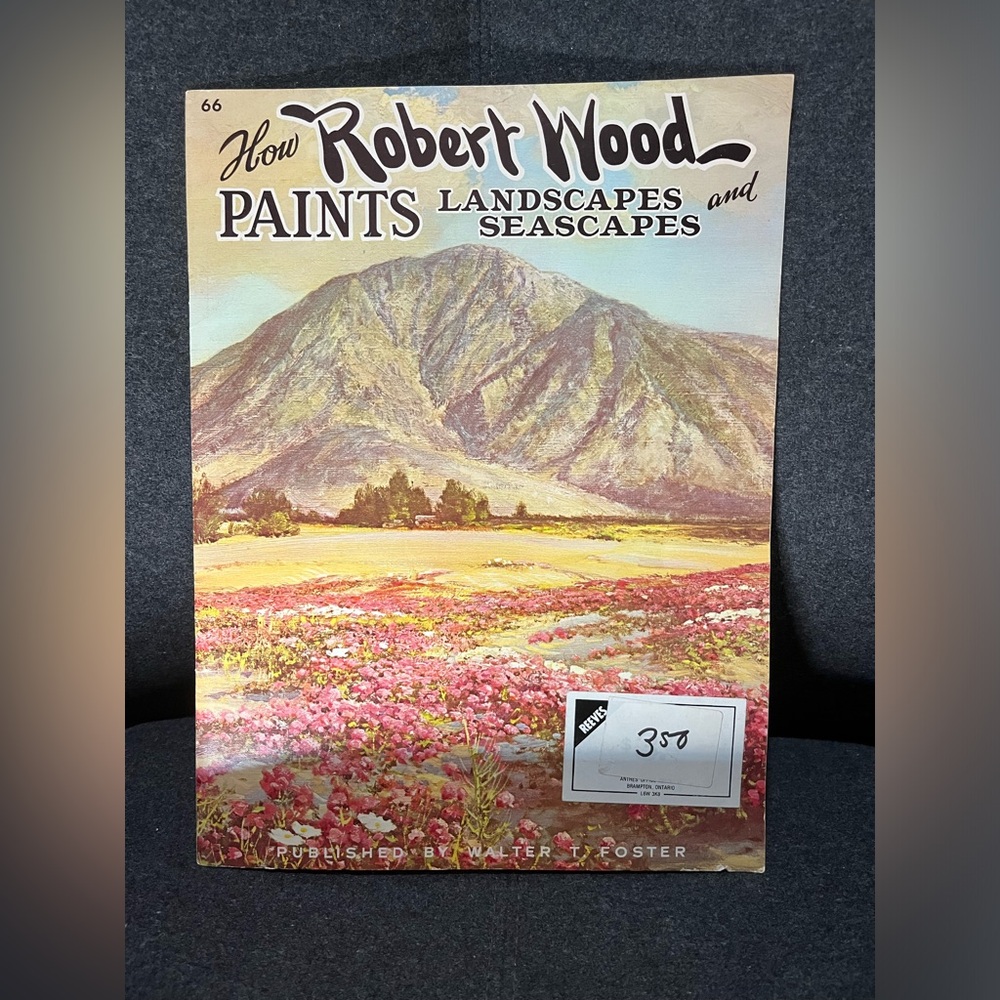 Vintage DIY Art Magazine, ‘How Robert Wood paints Landscapes’